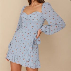 Reformation Cammi Dress in Beau